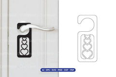 Door Hanger Laser Cut SVG Bundle - CraftNest - Digital Crafting and Art