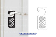 Door Hanger Laser Cut SVG Bundle - CraftNest - Digital Crafting and Art