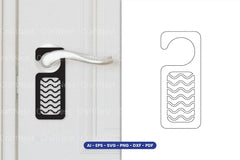 Door Hanger Laser Cut SVG Bundle - Clipart Bundle - CraftNest - Digital Crafting and Art