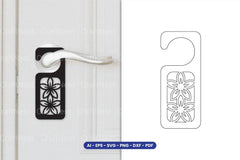 Door Hanger Laser Cut SVG Bundle Clipart - CraftNest - Digital Crafting and Art