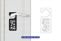 Door Hanger Laser Cut SVG Bundle - CraftNest - Digital Crafting and Art