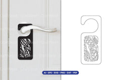 Door Hanger Laser Cut SVG Bundle - CraftNest - Digital Crafting and Art