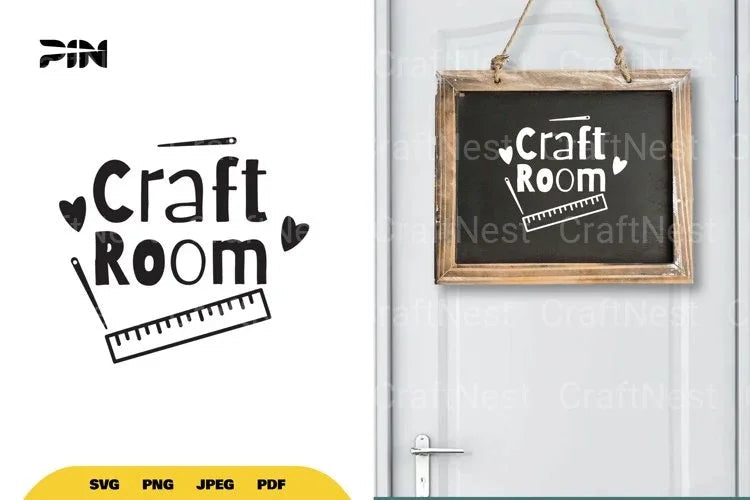 Dorr Sign Craft Room SVG Bundle - CraftNest - Digital Crafting and Art