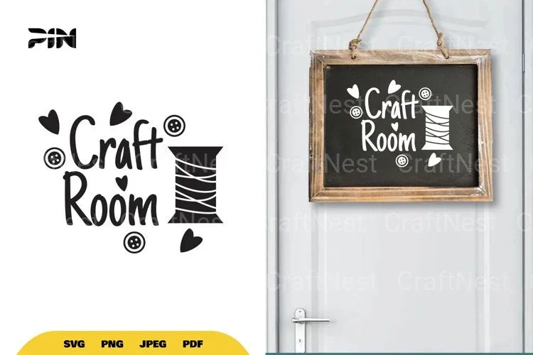 Dorr Sign Craft Room SVG Bundle - CraftNest - Digital Crafting and Art