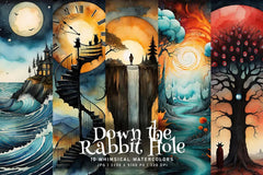 Down the Rabbit Hole - Fantasy - CraftNest - Digital Crafting and Art