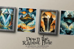 Down the Rabbit Hole - Fantasy - CraftNest - Digital Crafting and Art