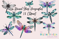 Dragonfly Clipart Bundle - CraftNest - Digital Crafting and Art