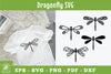 Dragonfly Silhouette Clipart Bundle