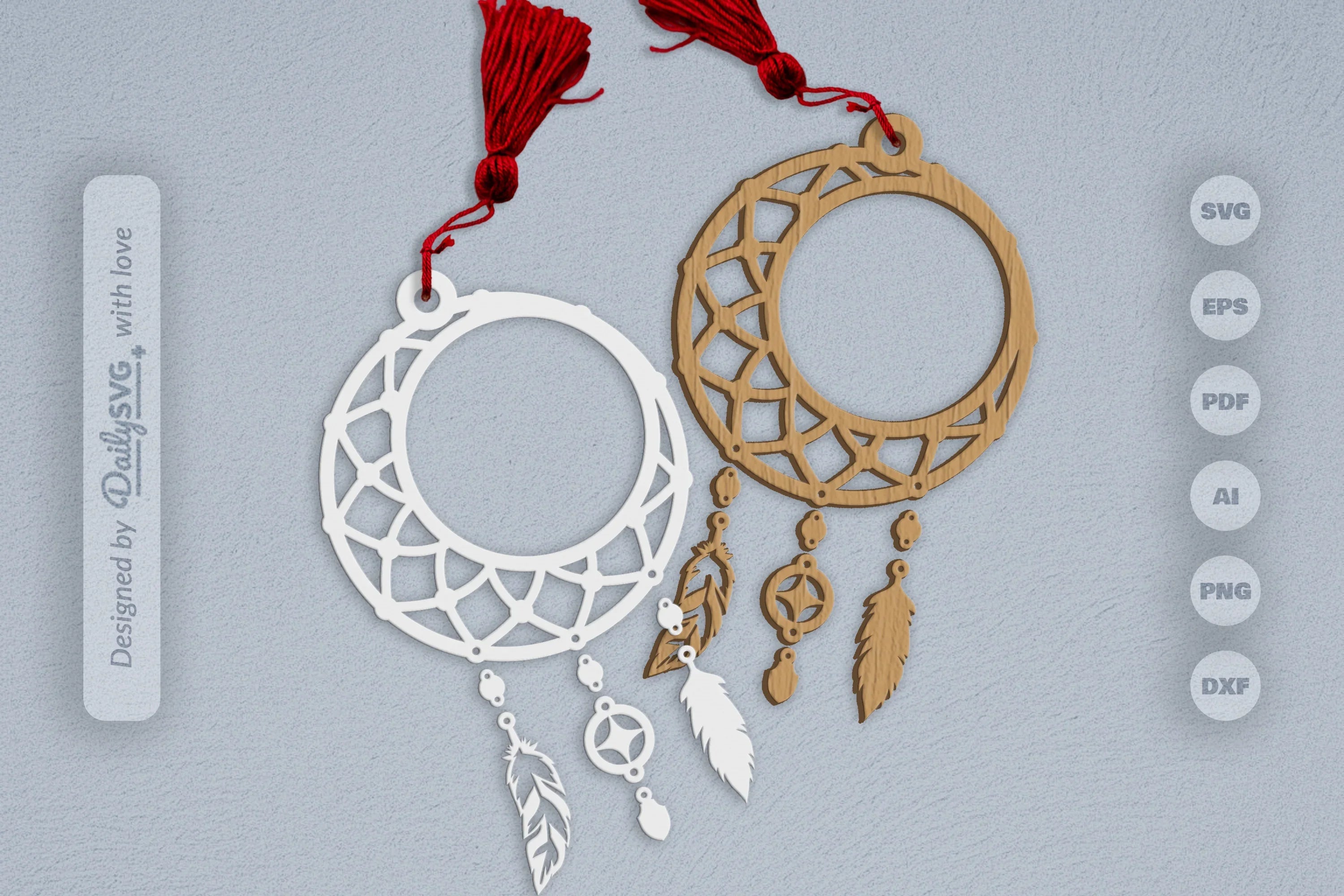 Dream Catcher Set SVG Bundle 9 - CraftNest - Digital Crafting and Art