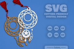 Dream Catcher Set SVG Bundle 8 - CraftNest - Digital Crafting and Art