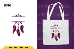 Dreamcatcher Split Border SVG Bundle - CraftNest - Digital Crafting and Art