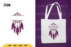 Dreamcatcher Split Border SVG Bundle - CraftNest - Digital Crafting and Art