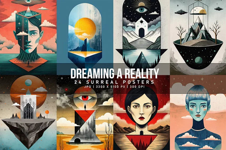 Dreaming a Reality - Wall Art - CraftNest - Digital Crafting and Art