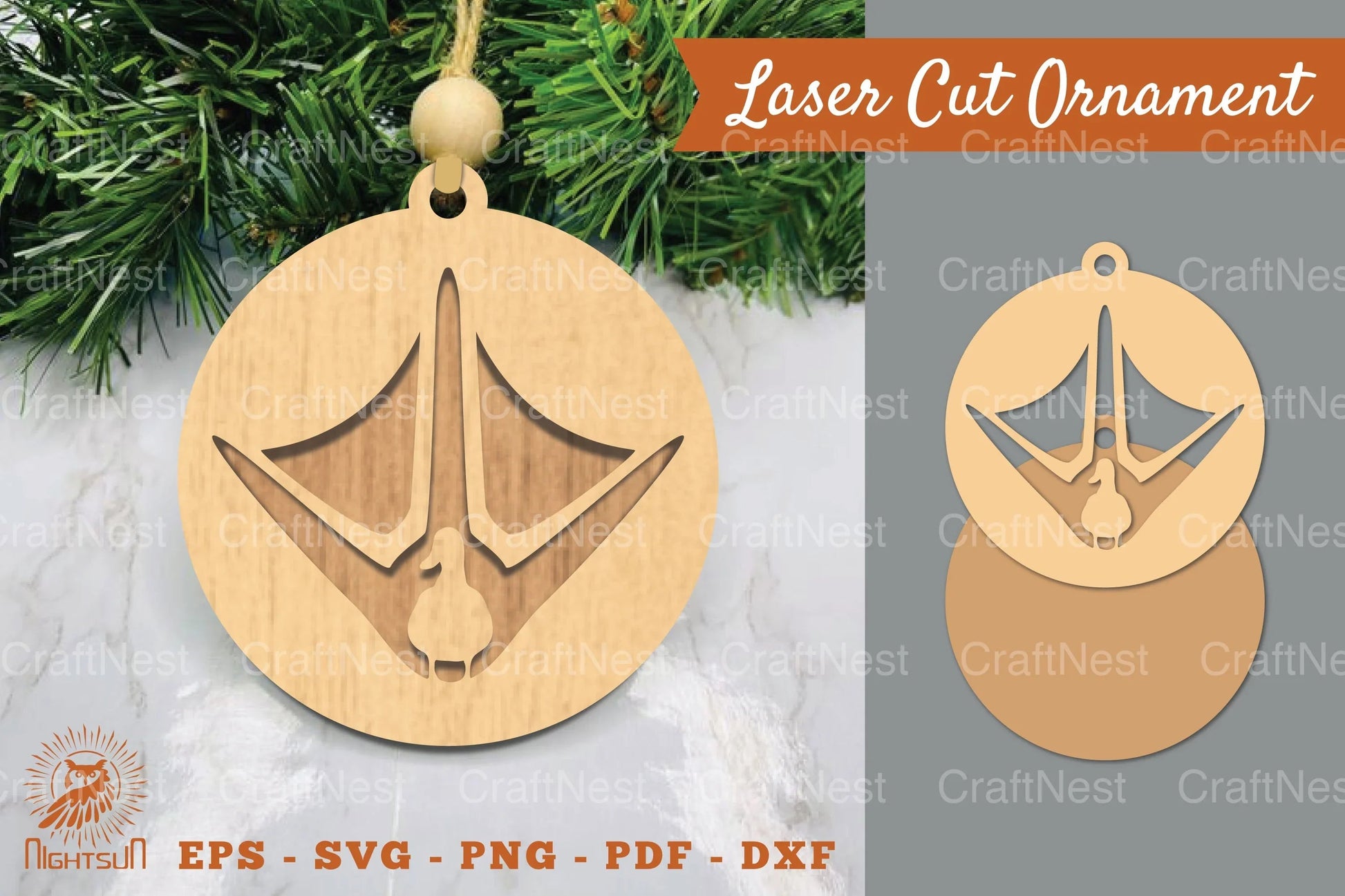 Duck Paw Laser Cut Ornament Clipart Bundle - CraftNest - Digital Crafting and Art