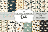 Ducks Seamless Digital Paper