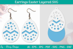 Earring Easter Egg SVG Bundle 18 - CraftNest - Digital Crafting and Art