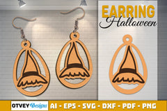 Earring Halloween Lasercut SVG Bundle 1511 - CraftNest - Digital Crafting and Art