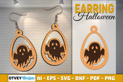 Earring Halloween Lasercut SVG Bundle - CraftNest - Digital Crafting and Art