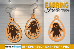 Earring Halloween Lasercut SVG Bundle - CraftNest - Digital Crafting and Art