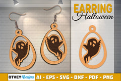Earring Halloween Lasercut SVG Bundle - CraftNest - Digital Crafting and Art