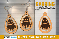 Earring Halloween Lasercut SVG Bundle - CraftNest - Digital Crafting and Art