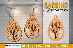 Earring Halloween Lasercut SVG Bundle - CraftNest - Digital Crafting and Art