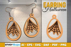 Earring Halloween Lasercut SVG Bundle - CraftNest - Digital Crafting and Art