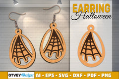 Earring Halloween Lasercut SVG Bundle - CraftNest - Digital Crafting and Art