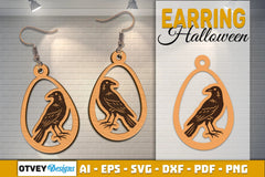 Earring Halloween Lasercut SVG Bundle - CraftNest - Digital Crafting and Art