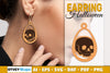 Earring Halloween Lasercut SVG Bundle
