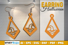 Earring Halloween Lasercut SVG Bundle - CraftNest - Digital Crafting and Art