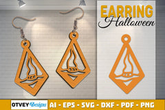 Earring Halloween Lasercut SVG Bundle - CraftNest - Digital Crafting and Art