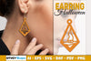 Earring Halloween Lasercut SVG Bundle