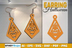 Earring Halloween Lasercut SVG Bundle - CraftNest - Digital Crafting and Art