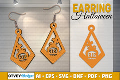 Earring Halloween Lasercut SVG Bundle - CraftNest - Digital Crafting and Art