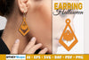 Earring Halloween Lasercut SVG Bundle