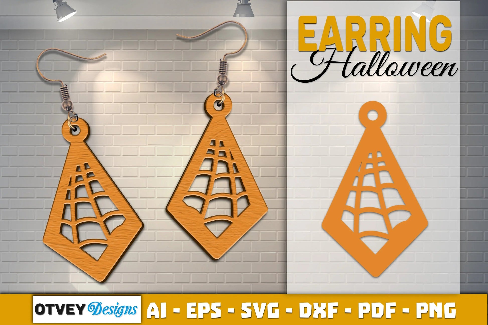 Earring Halloween Lasercut SVG Bundle - CraftNest - Digital Crafting and Art