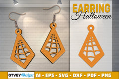 Earring Halloween Lasercut SVG Bundle - CraftNest - Digital Crafting and Art
