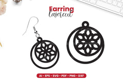 Earring Lasercut SVG Bundle - CraftNest - Digital Crafting and Art