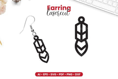Earring Lasercut SVG Bundle - 19 Designs - CraftNest - Digital Crafting and Art