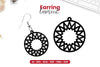 Earring Lasercut SVG Bundle