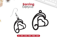 Earring Lasercut SVG Bundle - CraftNest - Digital Crafting and Art
