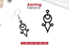 Earring Lasercut SVG Bundle - CraftNest - Digital Crafting and Art
