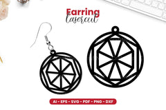 Earring Lasercut SVG Bundle - CraftNest - Digital Crafting and Art