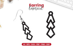 Earring Lasercut SVG Bundle - CraftNest - Digital Crafting and Art