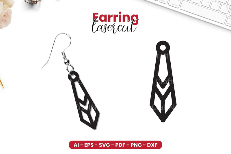 Earring Lasercut SVG Bundle - CraftNest - Digital Crafting and Art