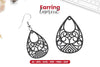 Earring Lasercut SVG Bundle - 42 Designs