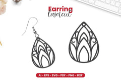 Earring Lasercut SVG Bundle - CraftNest - Digital Crafting and Art