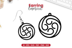 Earring Lasercut SVG Bundle - CraftNest - Digital Crafting and Art