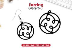 Earring Lasercut SVG Bundle - 5 Designs - CraftNest - Digital Crafting and Art
